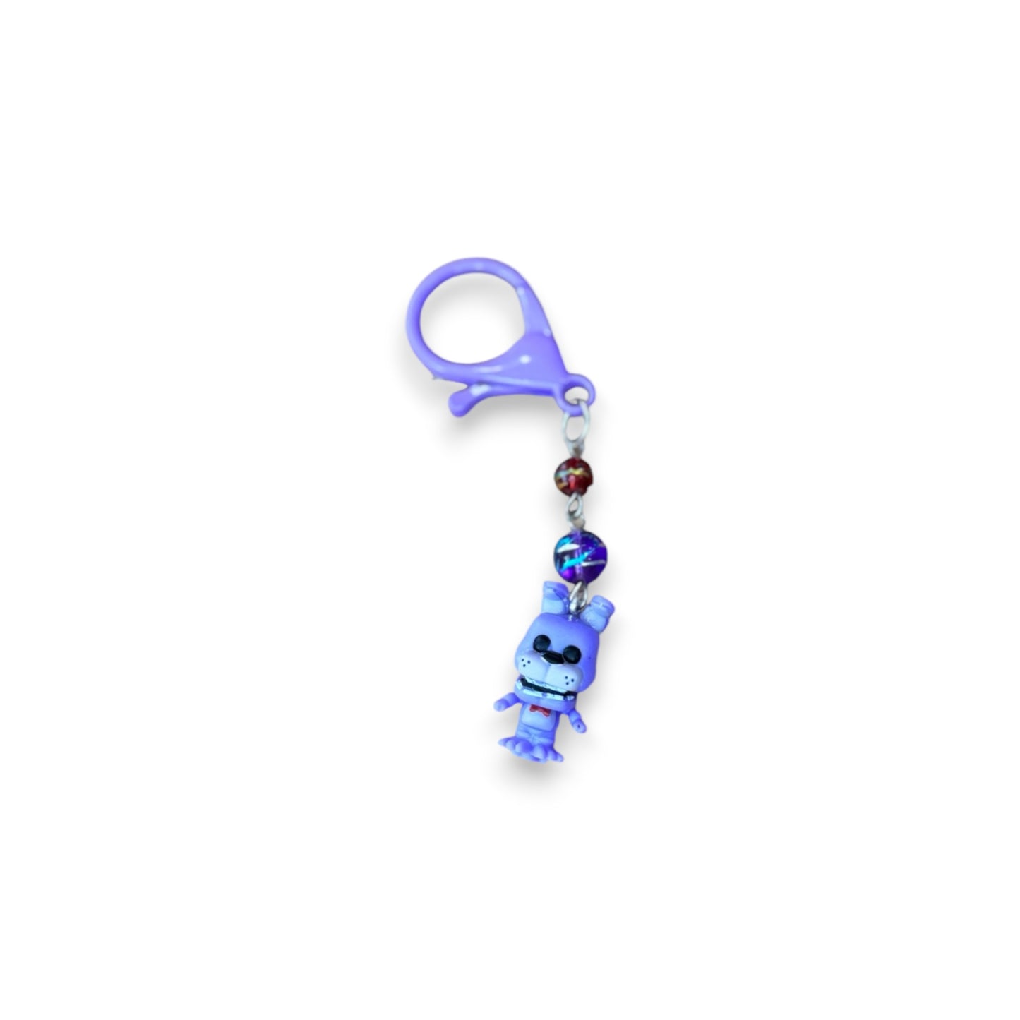 Stitchmarkers made with Five Nights at Freddy's Bitty Pop