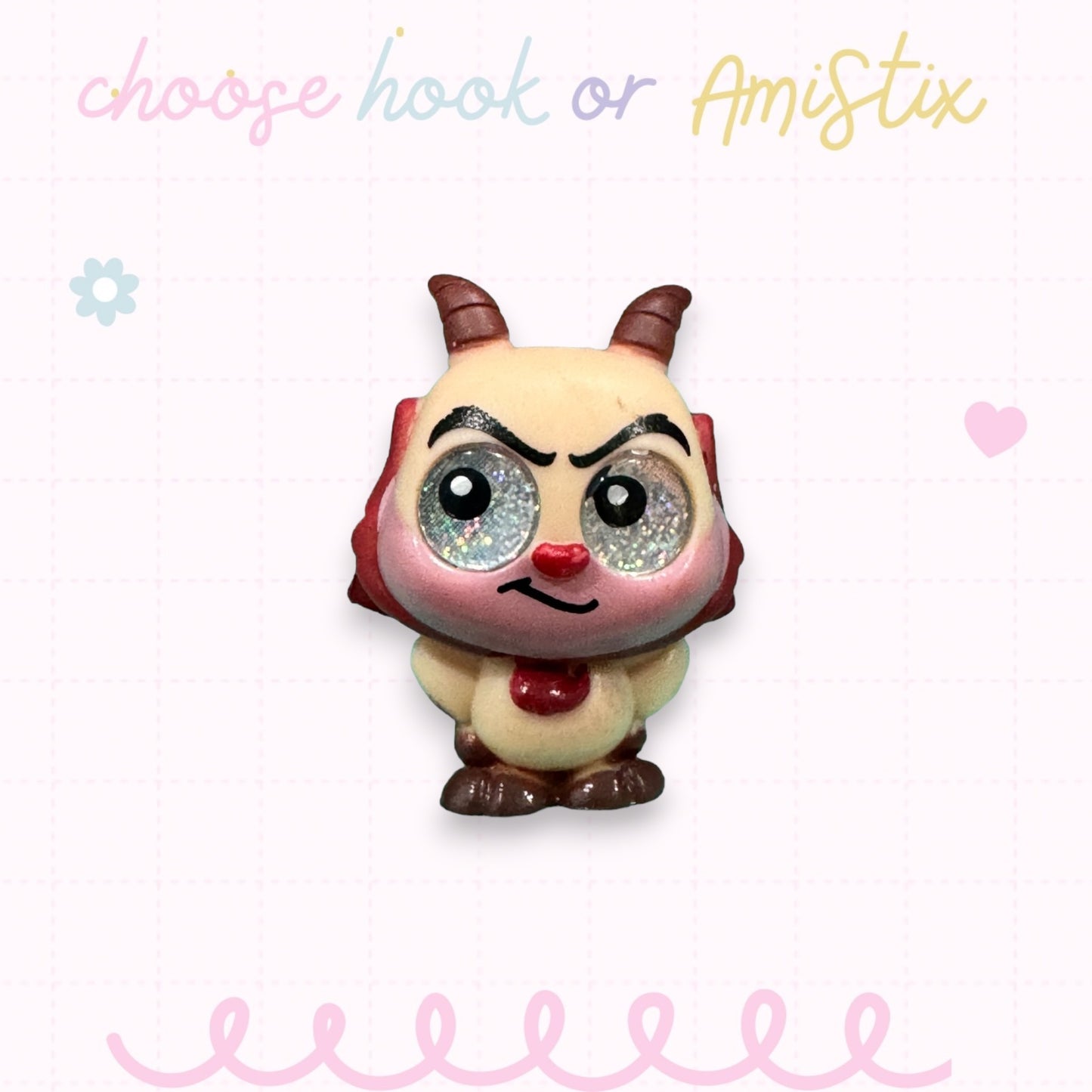 Choose Beaded Crochet Hook and/Or AmiStixTM - Made with Hercules Doorables