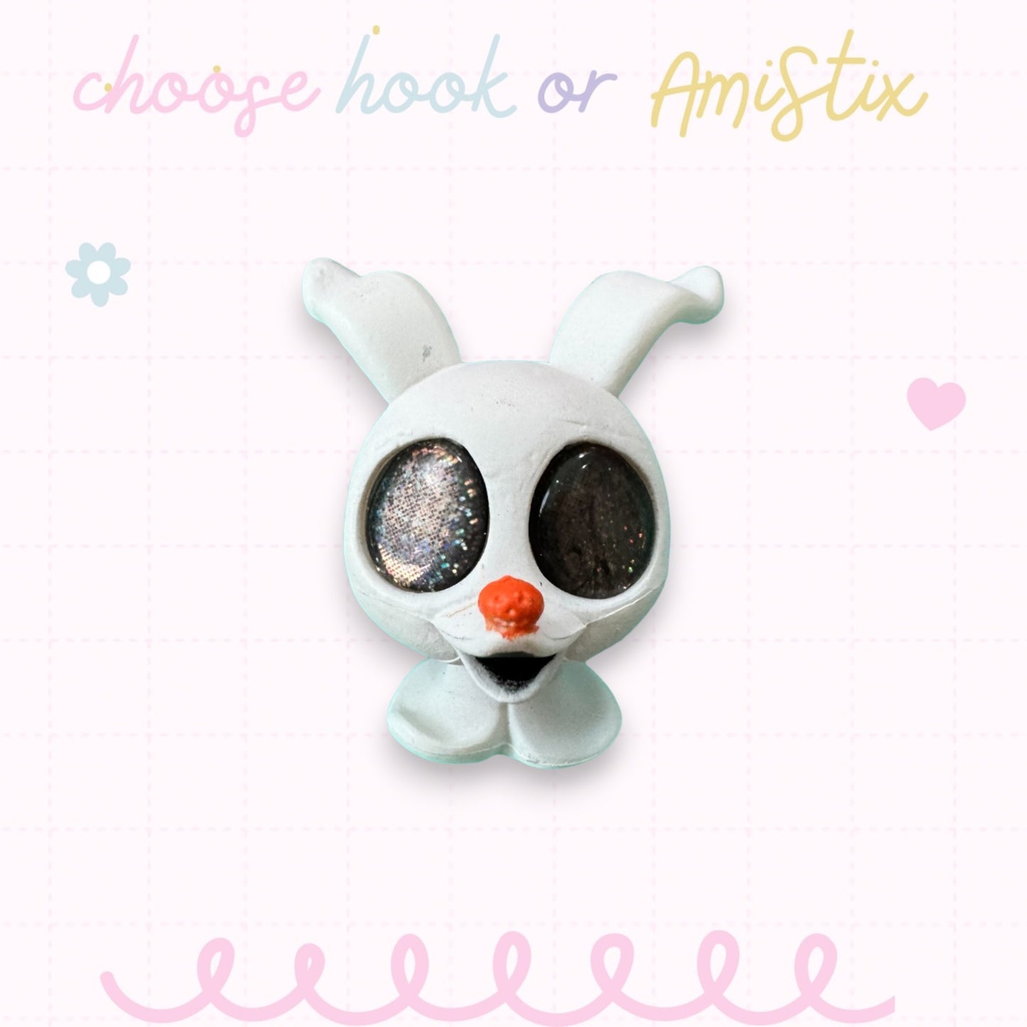 Interchangeable Topper Crochet Hook and/Or AmiStixTM - Made with Nightmare Before Christmas Doorables