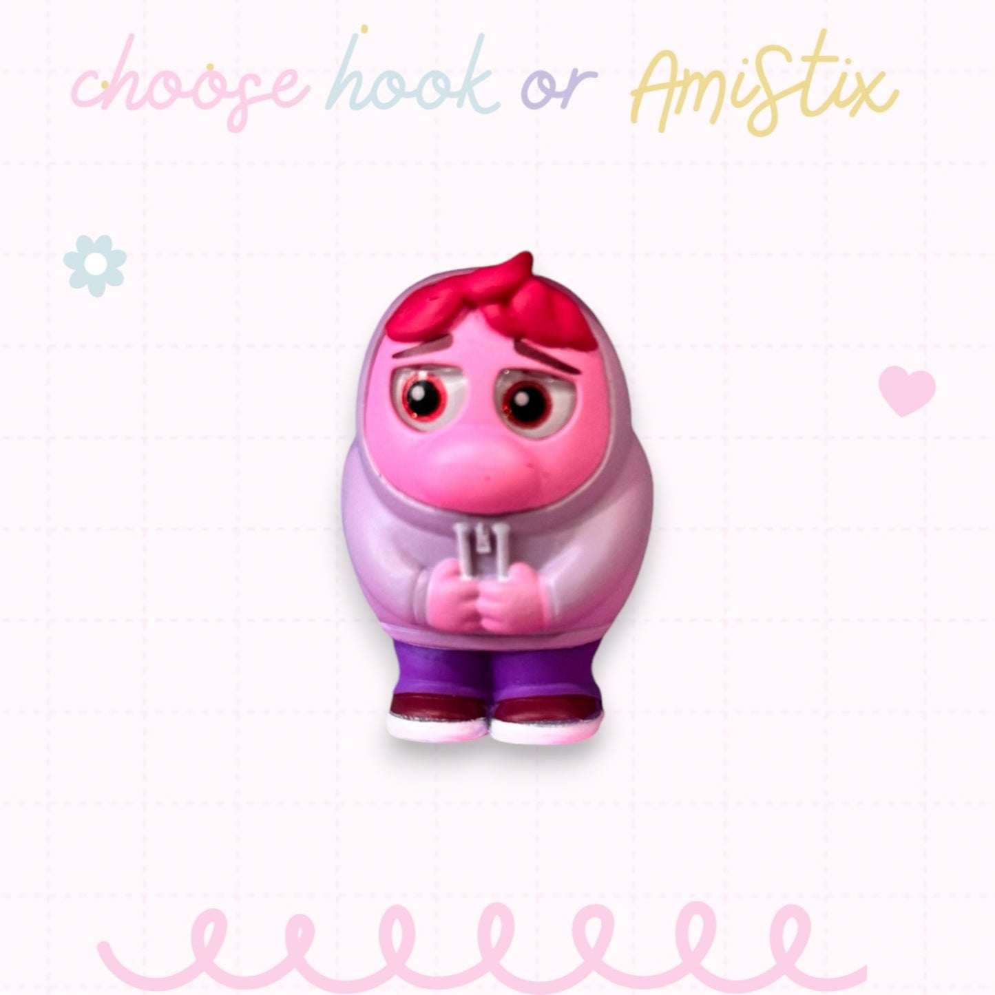 Choose Beaded Crochet Hook and/Or AmiStixTM - Made with Inside Out Disney Doorables