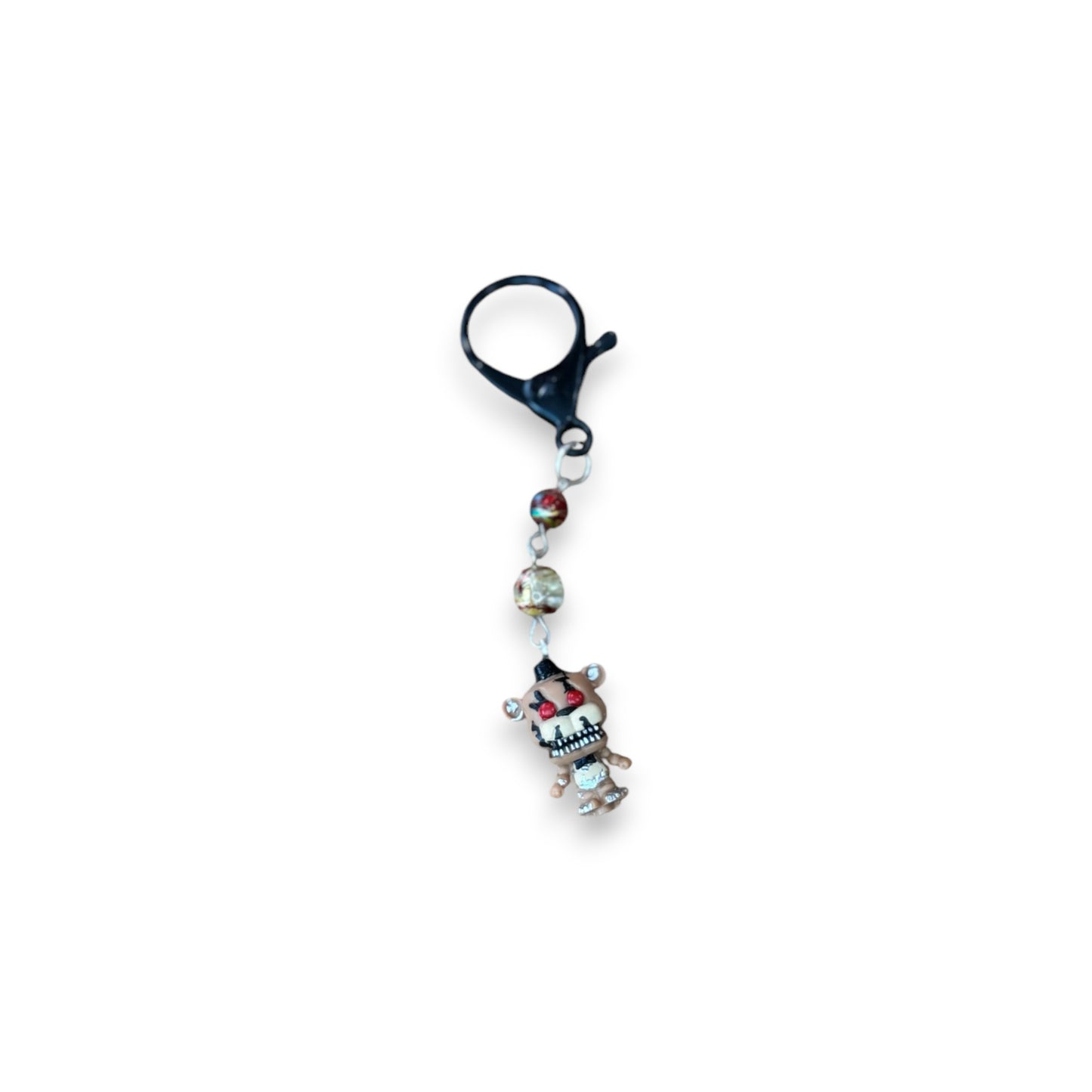 Stitchmarkers made with Five Nights at Freddy's Bitty Pop