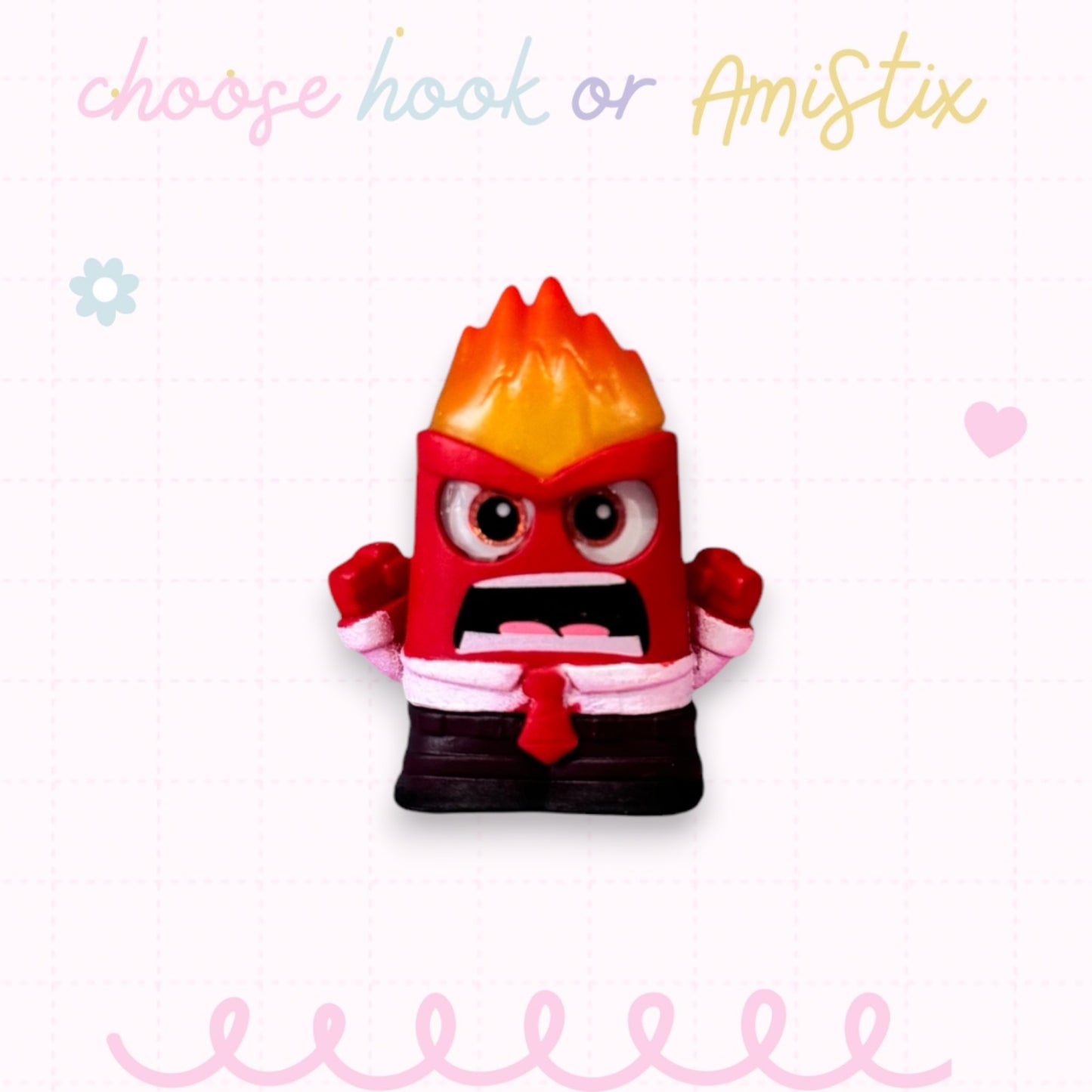 Choose Beaded Crochet Hook and/Or AmiStixTM - Made with Inside Out Disney Doorables