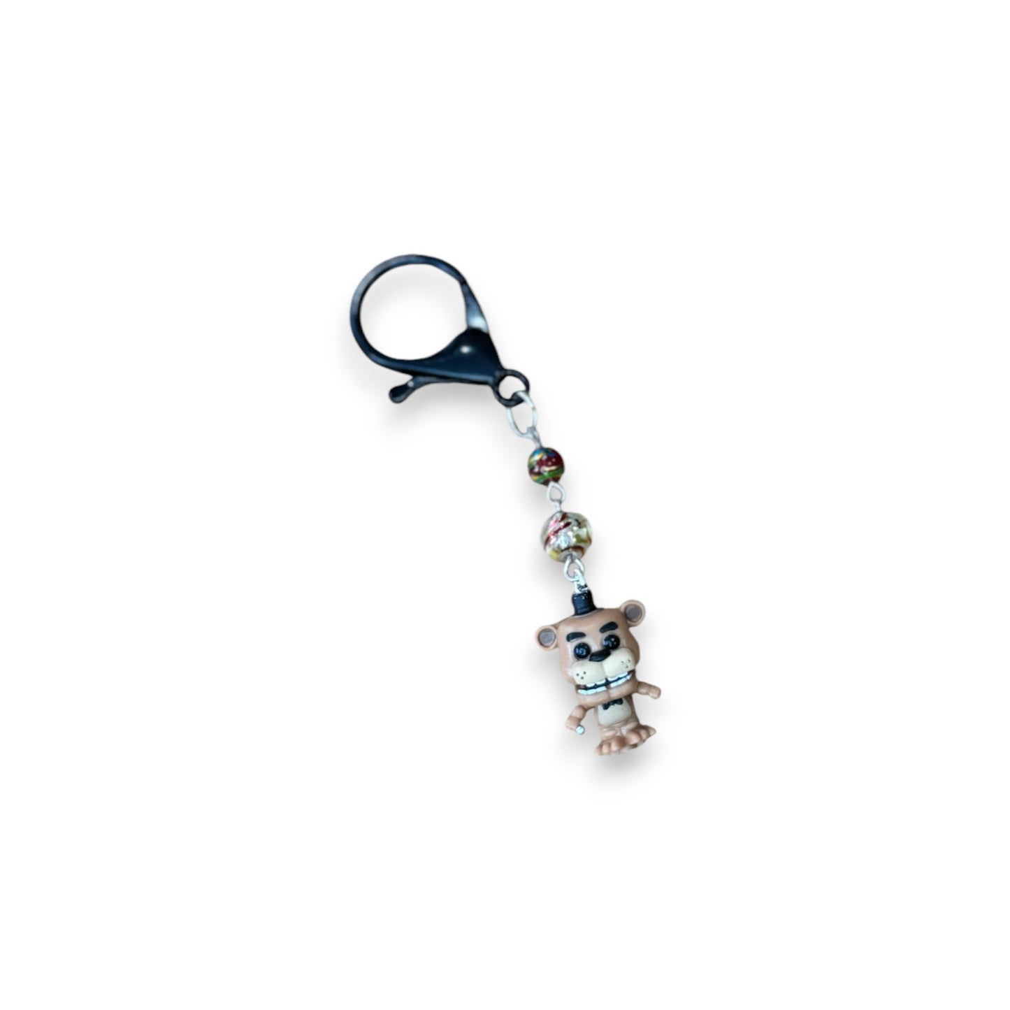 Stitchmarkers made with Five Nights at Freddy's Bitty Pop