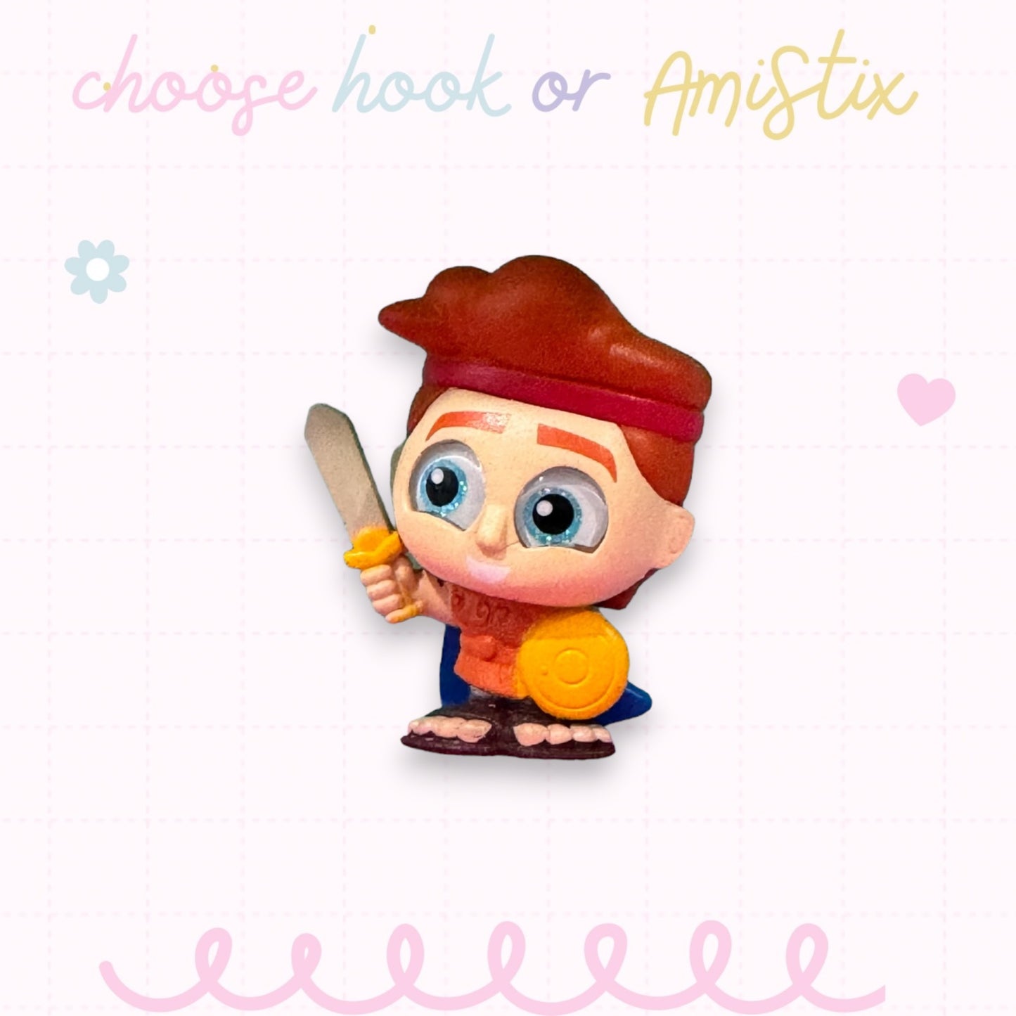 Choose Beaded Crochet Hook and/Or AmiStixTM - Made with Hercules Doorables