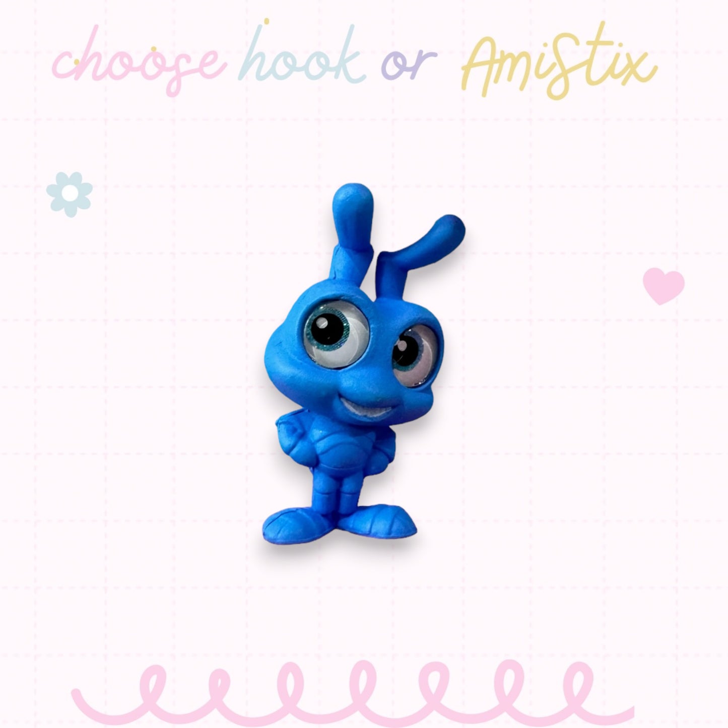 Choose Beaded Crochet Hook and/Or AmiStixTM - Made with Bugs Life Disney Doorables
