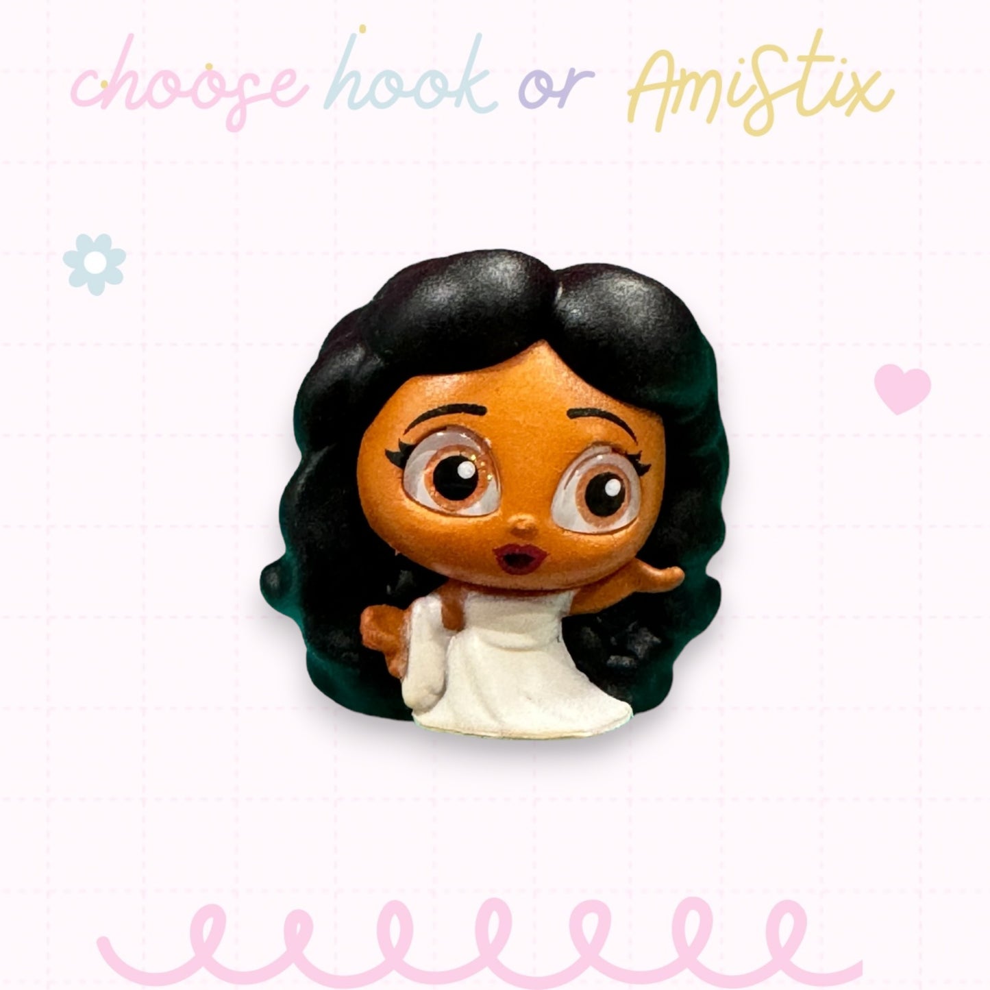 Choose Beaded Crochet Hook and/Or AmiStixTM - Made with Hercules Doorables