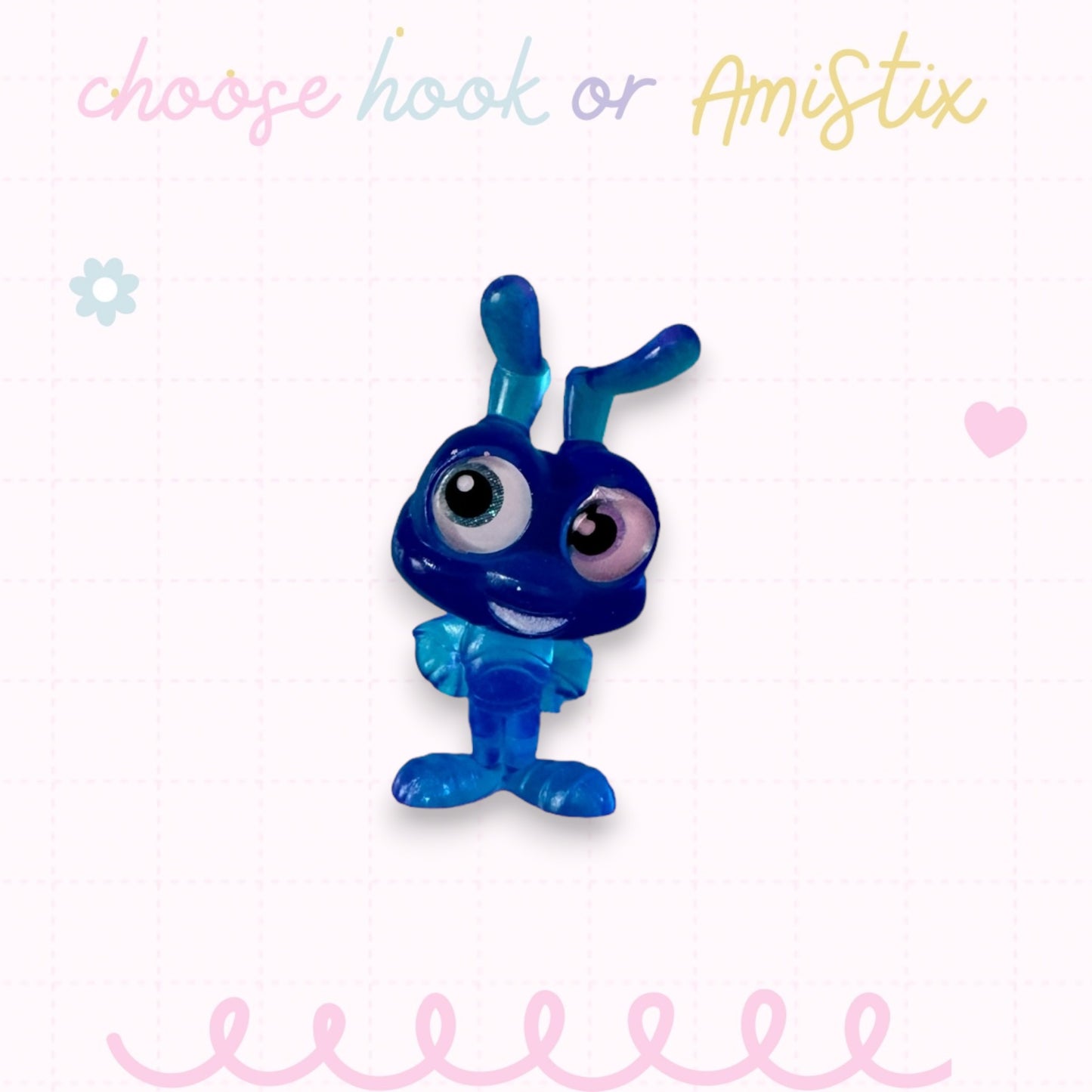 Choose Beaded Crochet Hook and/Or AmiStixTM - Made with Bugs Life Disney Doorables