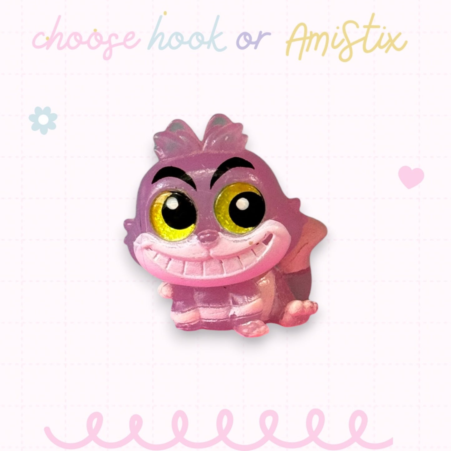 Choose Beaded Crochet Hook and/Or AmiStixTM -  Made with Alice in Wonderland Disney Doorables