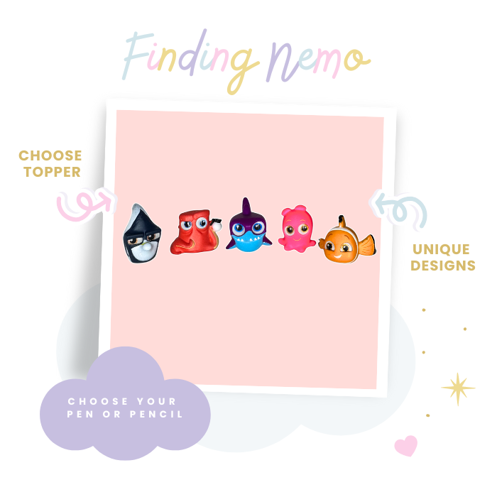 Choose Pen or Pencil - Made with Finding Nemo Doorables