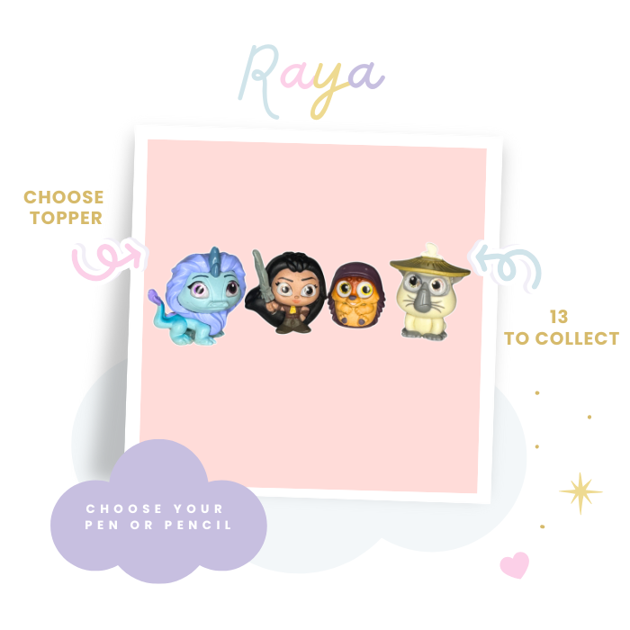 Choose Pen or Pencil - Made with Raya and the Last Dragon Doorables