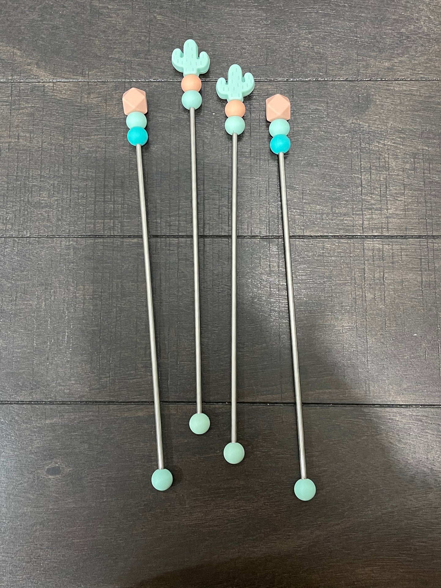 Ami Stitch Stix mint cactus