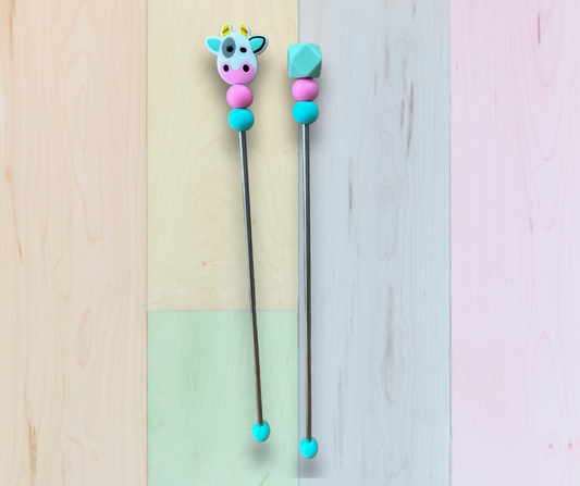 AmiStix™️ tool pink and mint cow