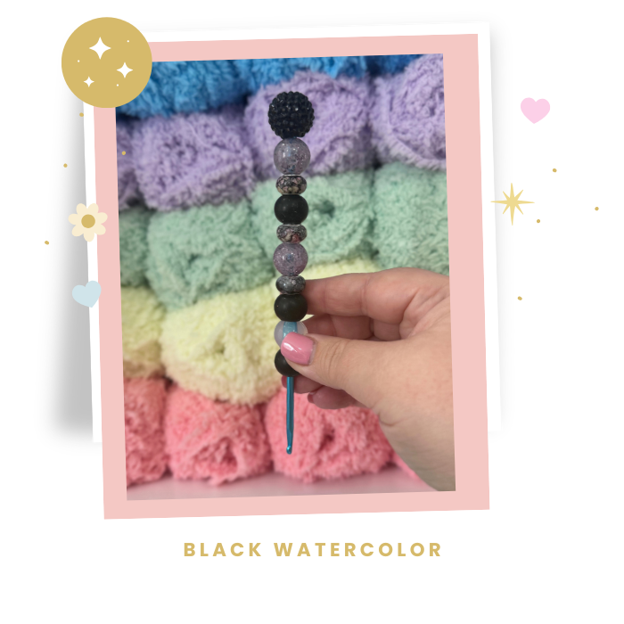 Crochet Hook Watercolor Collection