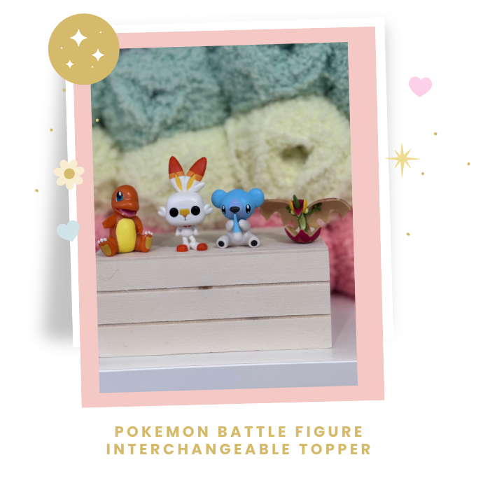 Pokemon Battlefigures Collectible Interchangeable