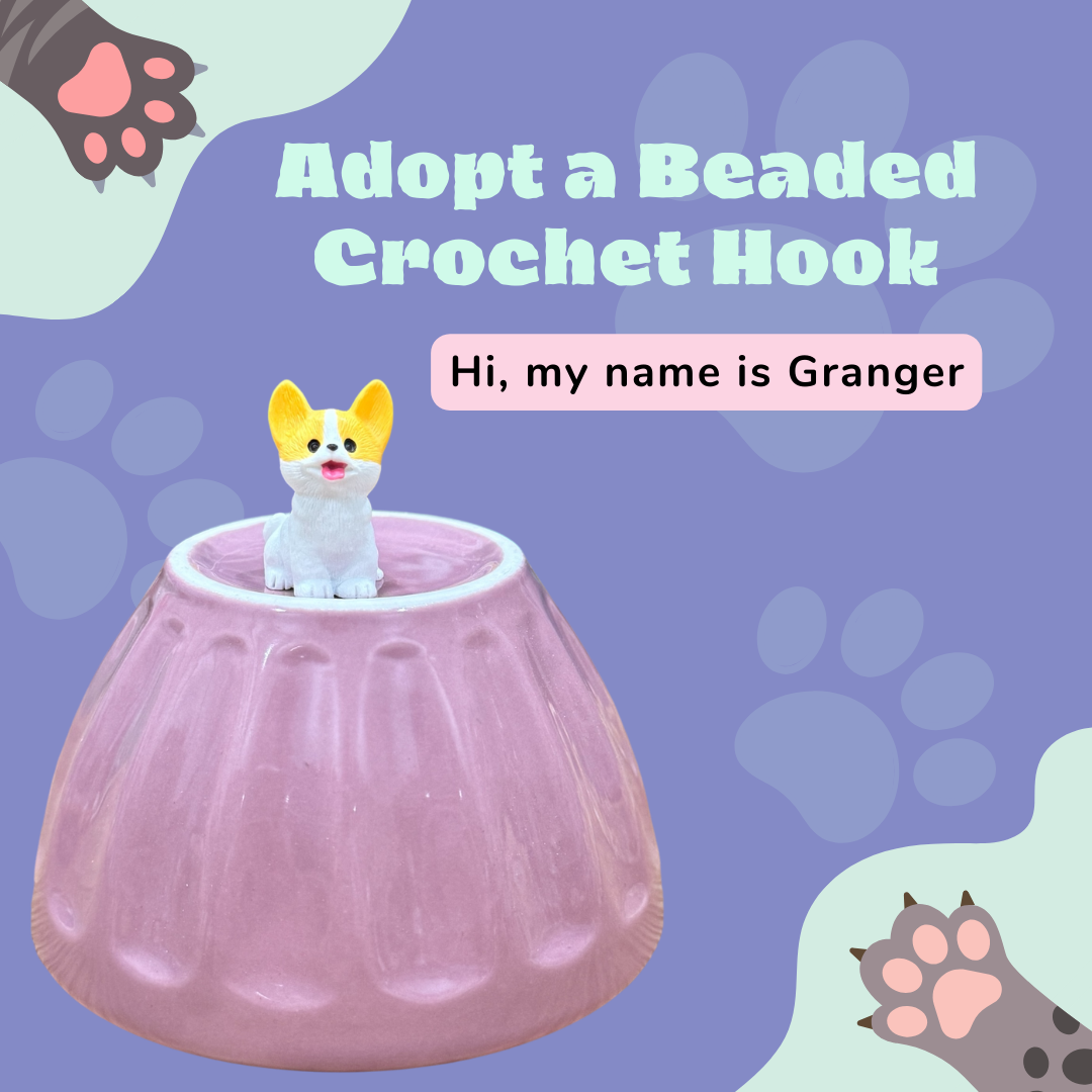 Adopt a Beaded Crochet Hook- Granger