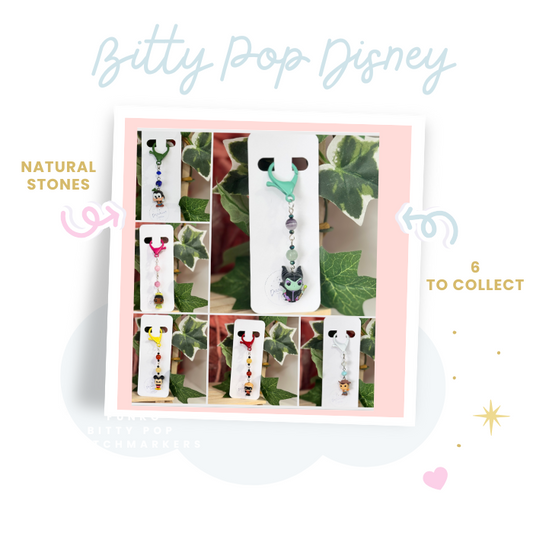 Stitchmarkers made with Disney Bitty Pop