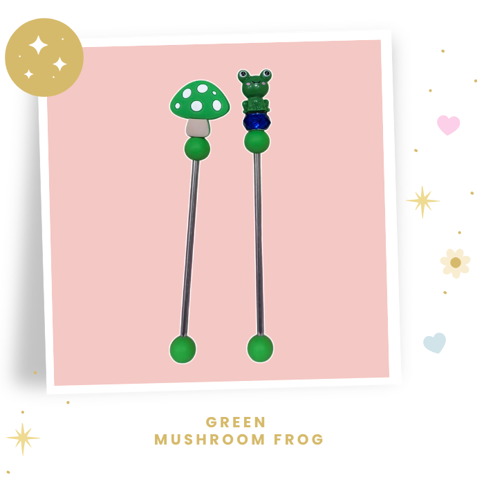 AmiStix™️ Minis Tool - Mushroom Green Frogs