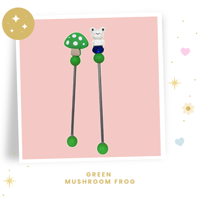 AmiStix™️ Minis Tool - Mushroom White Frogs