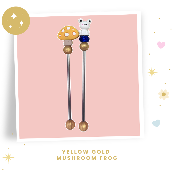 AmiStix™️ Minis Tool - Mushroom White Frogs