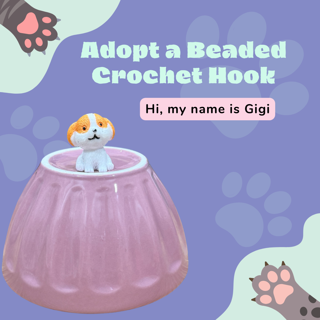 Adopt a Beaded Crochet Hook-Gigi