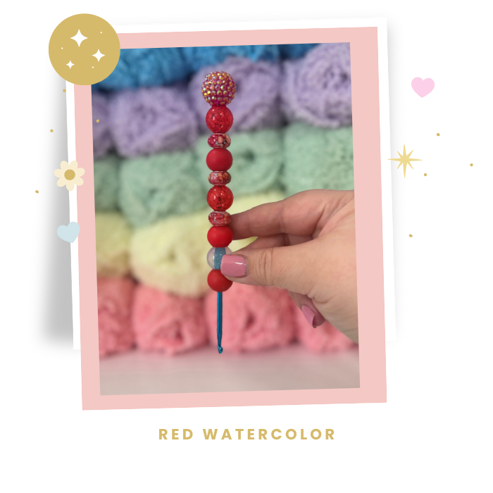 Crochet Hook Watercolor Collection