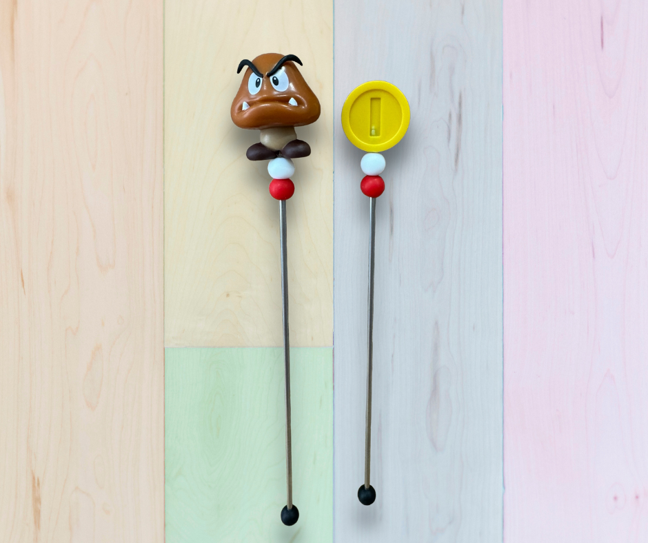 AmiStix™️ tool w/ Super Mario Bros Goomba