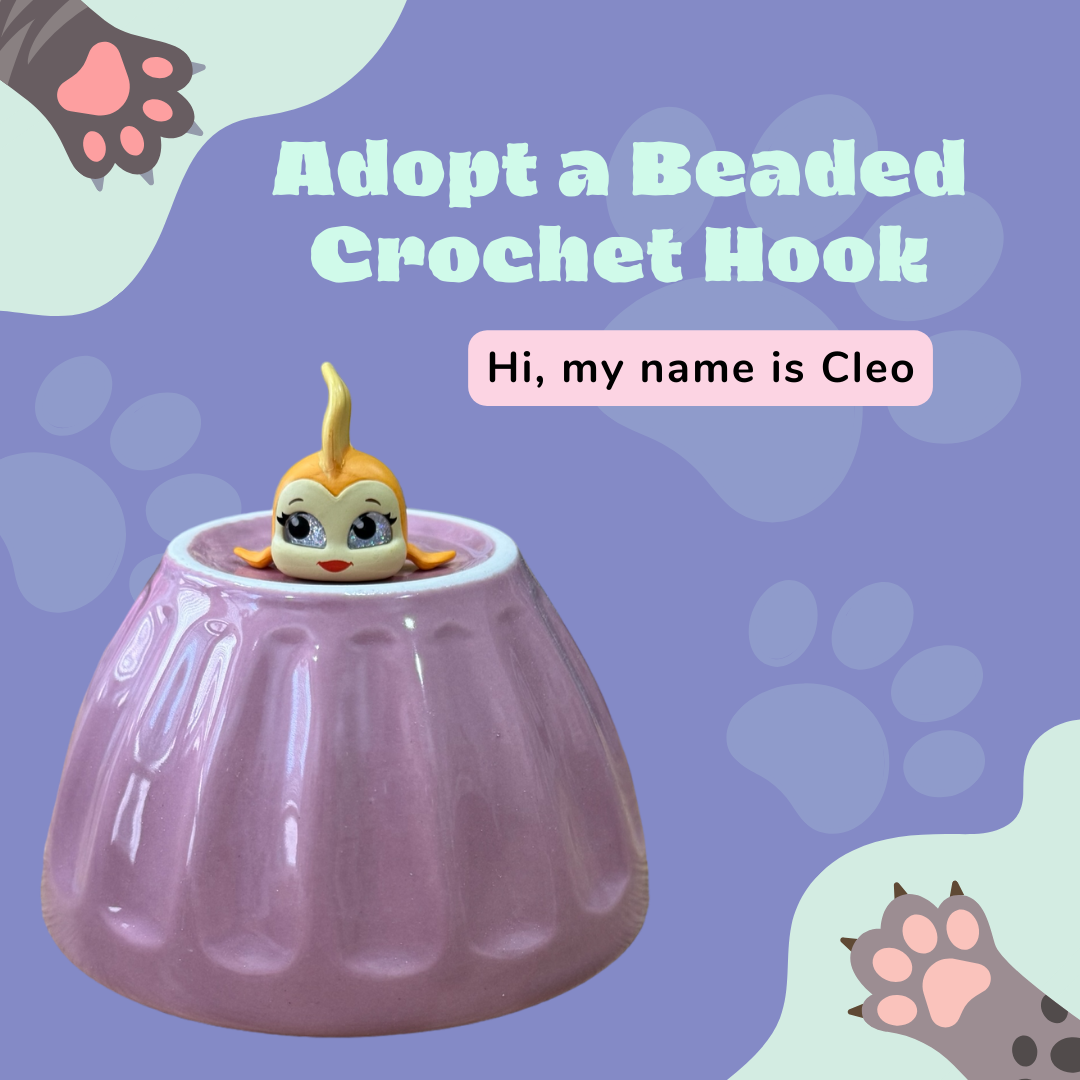 Adopt a Beaded Crochet Hook- Chole