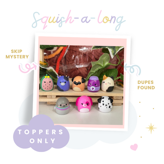 Choose your Squish- a - Long Topper ONLY