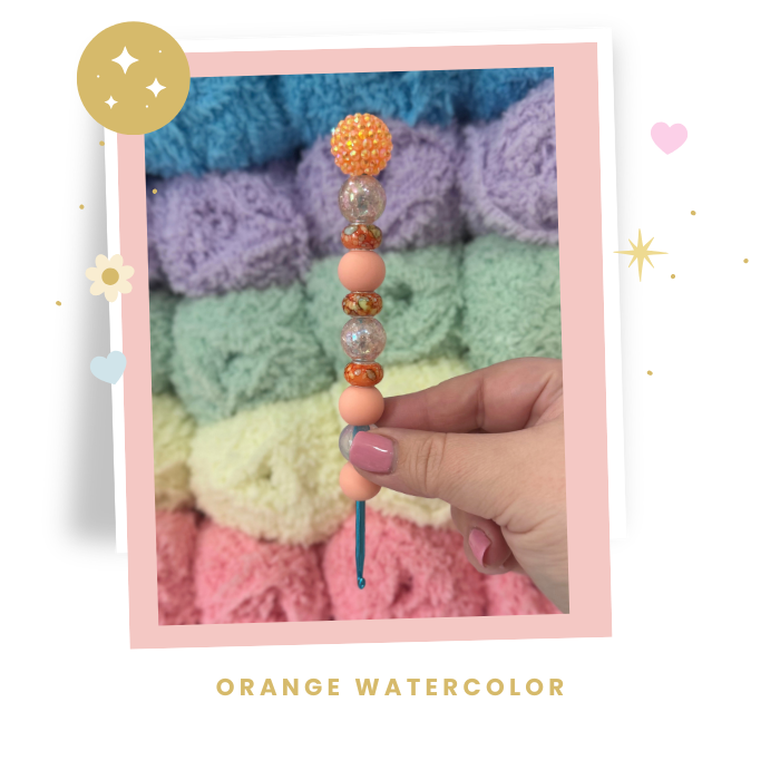 Crochet Hook Watercolor Collection
