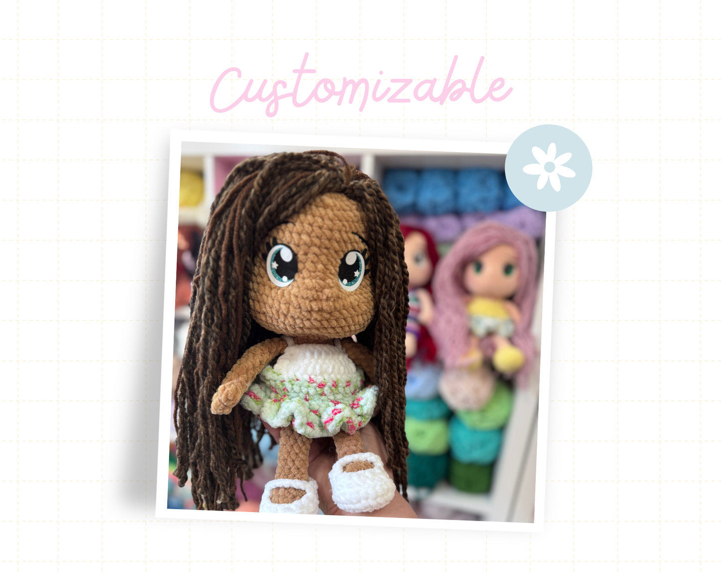 The Brendy Doll Crochet Pattern