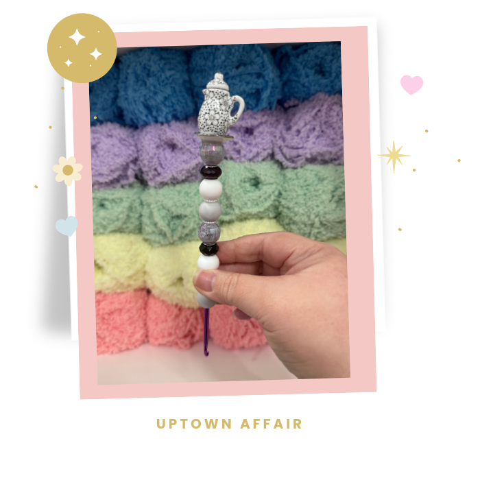 Crochet Hook The Gilded Tea collection