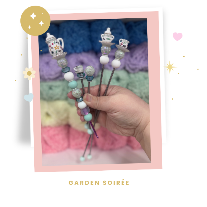 Crochet Hook The Gilded Tea collection Complete Set