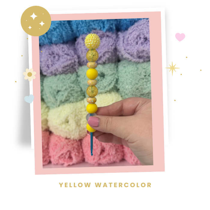 Crochet Hook Watercolor Collection