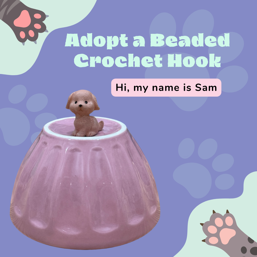 Adopt a Beaded Crochet Hook- Sam