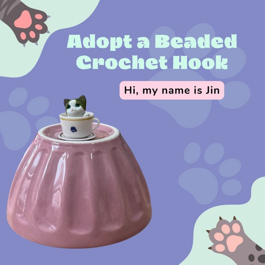 Adopt a Beaded Crochet Hook- Jin