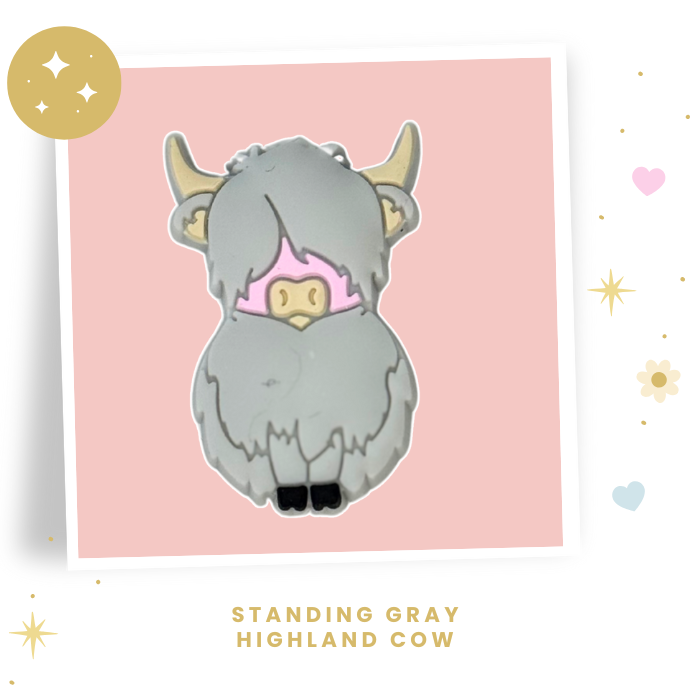 Choose Beaded Crochet Hook and/Or AmiStixTM -Highland Cows