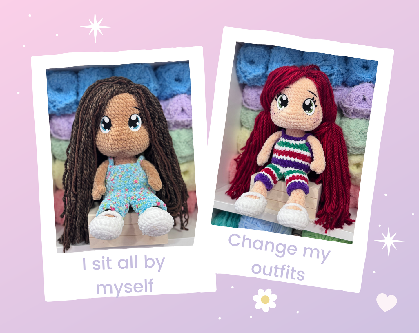 The Brendy Doll Crochet Pattern