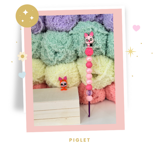 Interchangeable Topper Crochet Hook and/Or AmiStixTM - Made with  Winnie the Pooh Doorables