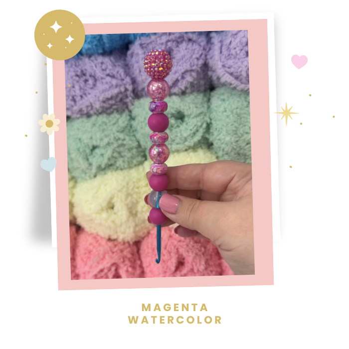 Crochet Hook Watercolor Collection