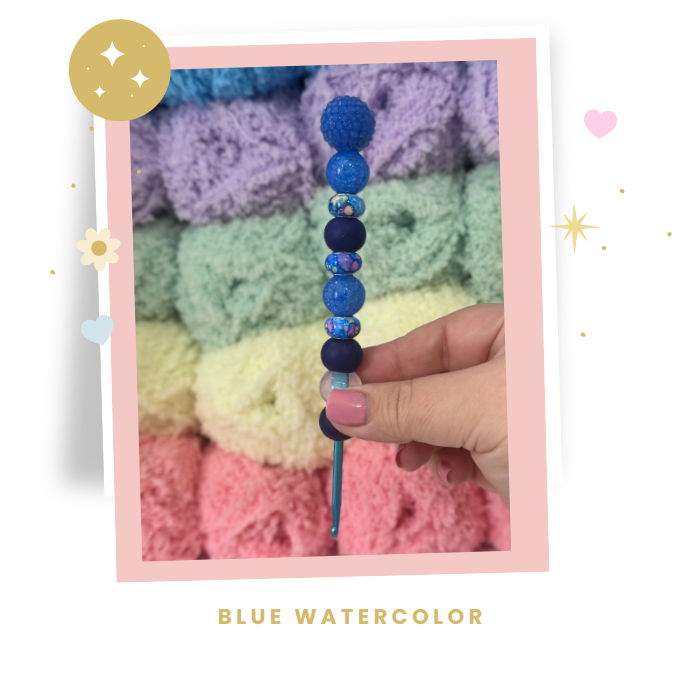 Crochet Hook Watercolor Collection