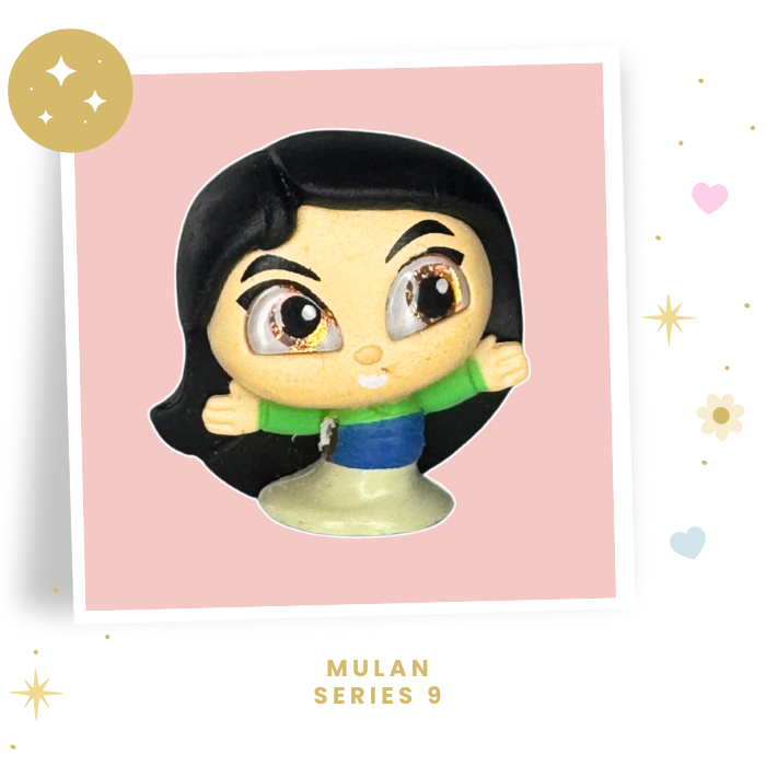 Choose Pen or Pencil - Made with Mulan Disney Doorables
