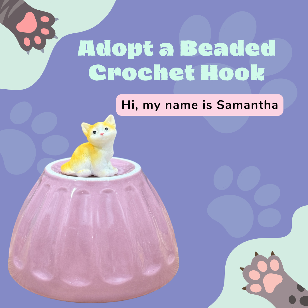 Adopt a Beaded Crochet Hook- Samantha