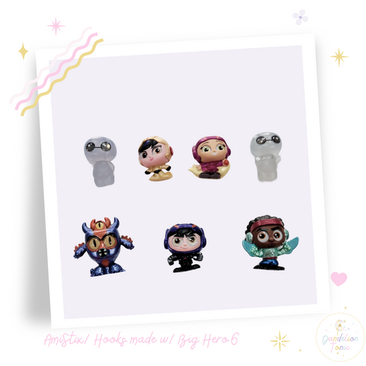 Choose Beaded Crochet Hook and/Or Amistix Big Hero 6