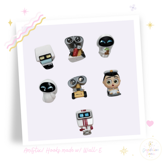 Choose Beaded Crochet Hook and/or Amistix - Wall-E
