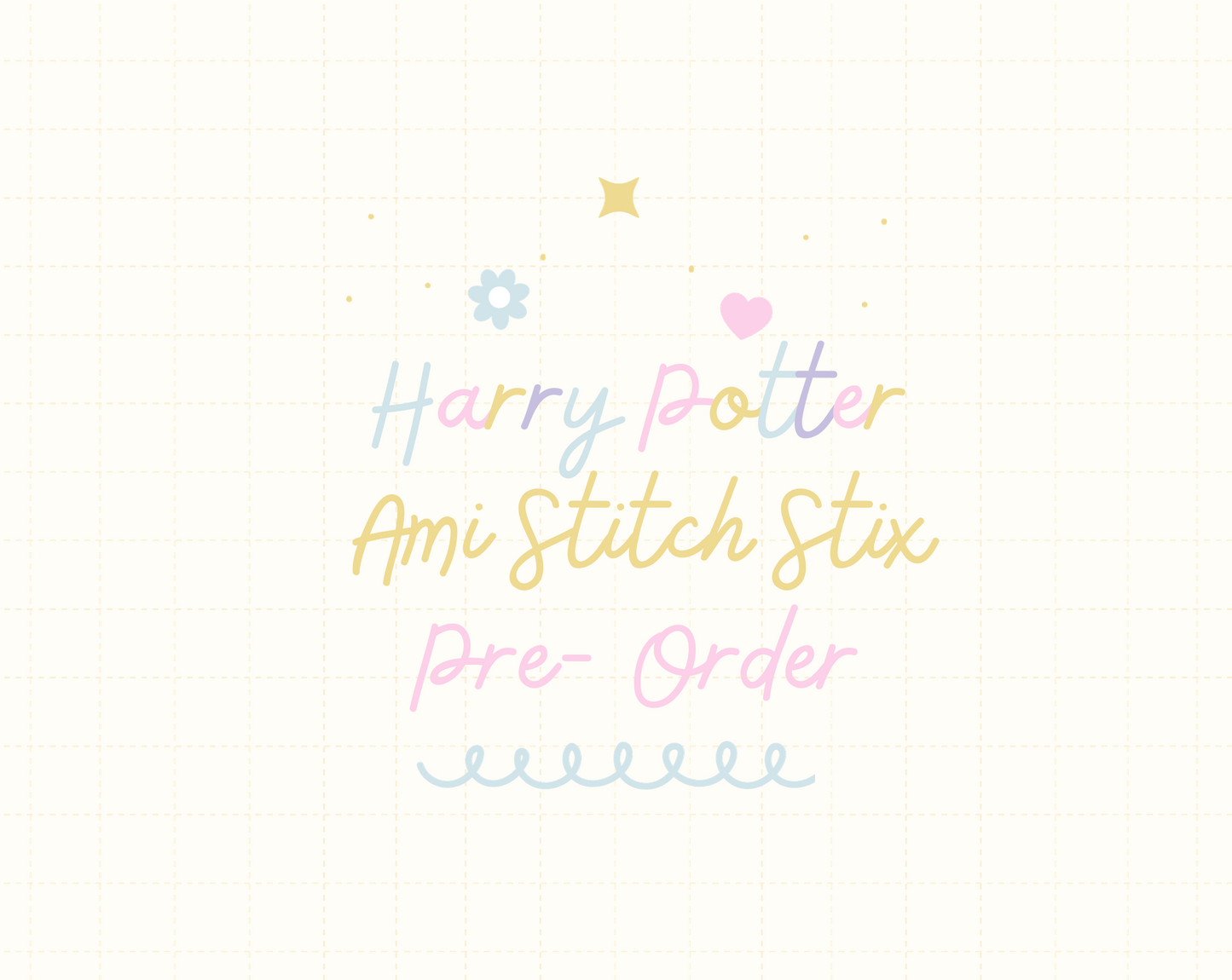 Ami Stitch Stix Harry Potter Pre Order