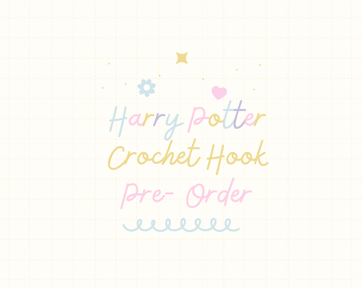 Harry Potter Crochet Hook PreOrder