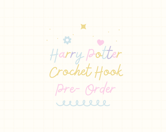 Harry Potter Crochet Hook PreOrder