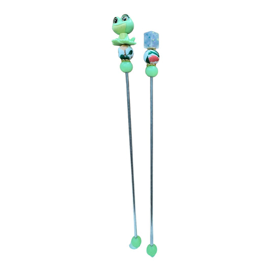 AmiStix™️ tool made with collectible topper- Princess Frog