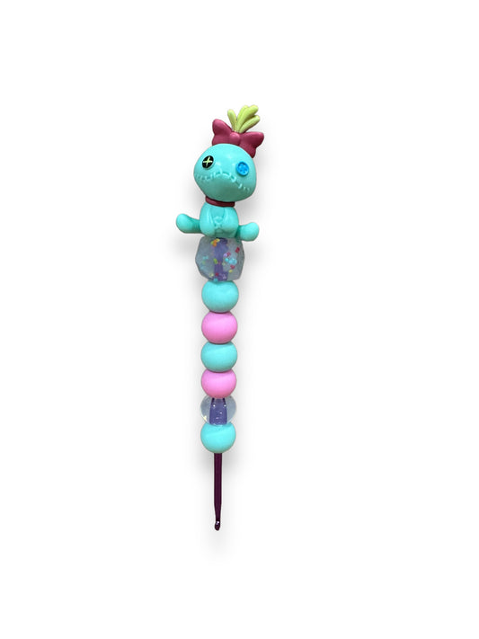 Beaded Crochet Hook w/ Scrump