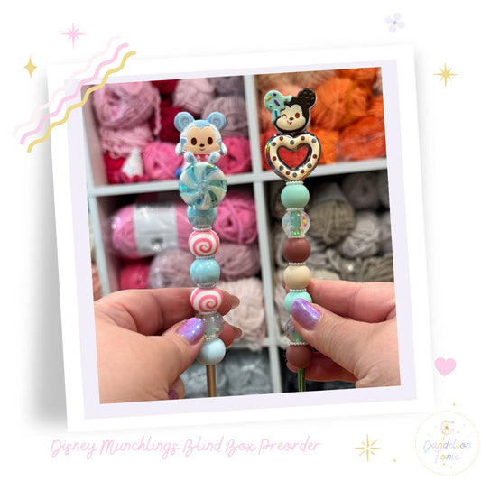 Choose Beaded Crochet Hook and/Or Amistix Munchlings